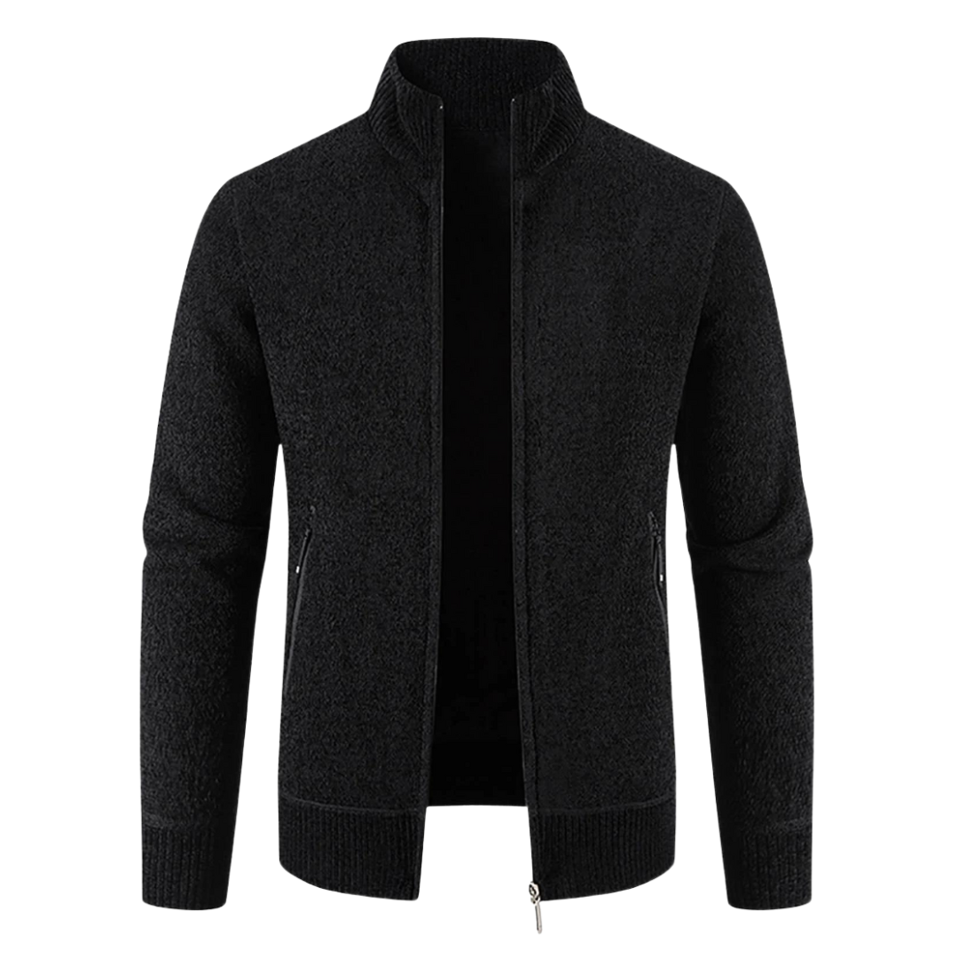 Heren Vest – Zachte Knit & Ritssluiting – Casual