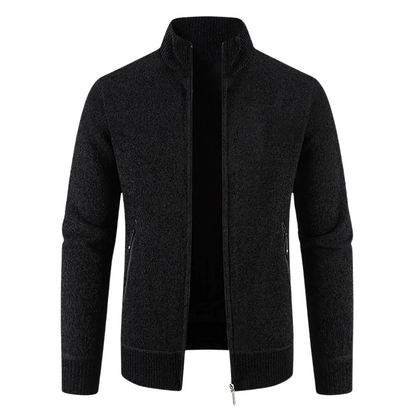 Heren Vest – Zachte Knit & Ritssluiting – Casual