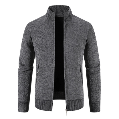 Heren Vest – Zachte Knit & Ritssluiting – Casual