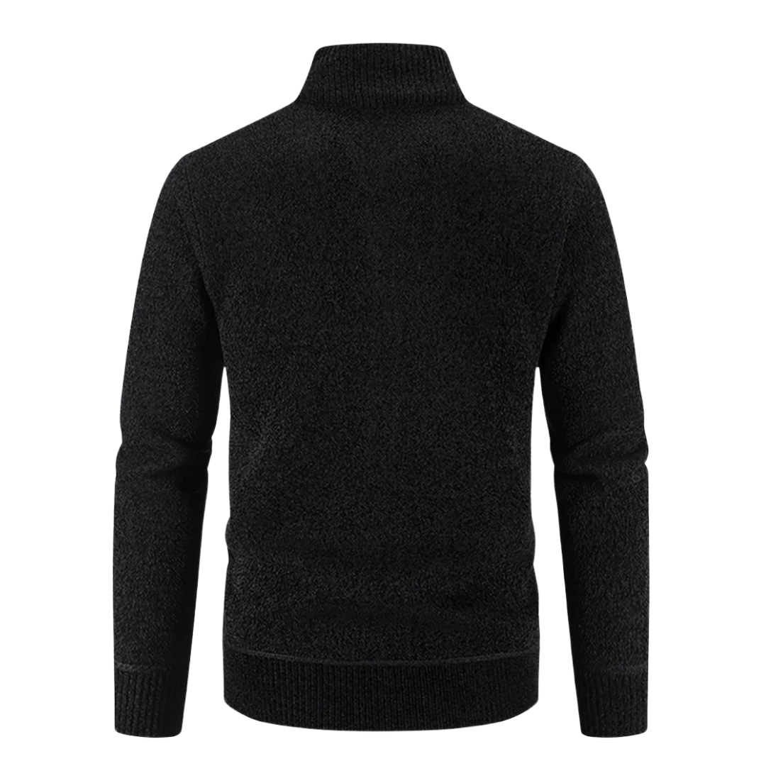Heren Vest – Zachte Knit & Ritssluiting – Casual