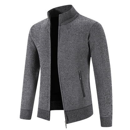 Heren Vest – Zachte Knit & Ritssluiting – Casual