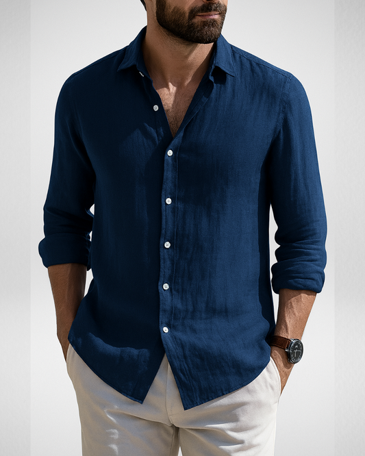 Casual Herenoverhemd - Zomer - Lange Mouwen