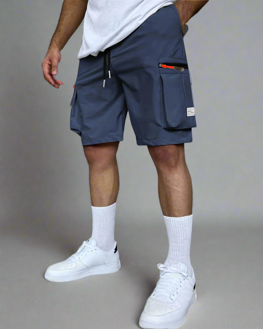 Sportieve Cargo Shorts - Ritszakken - Zomer