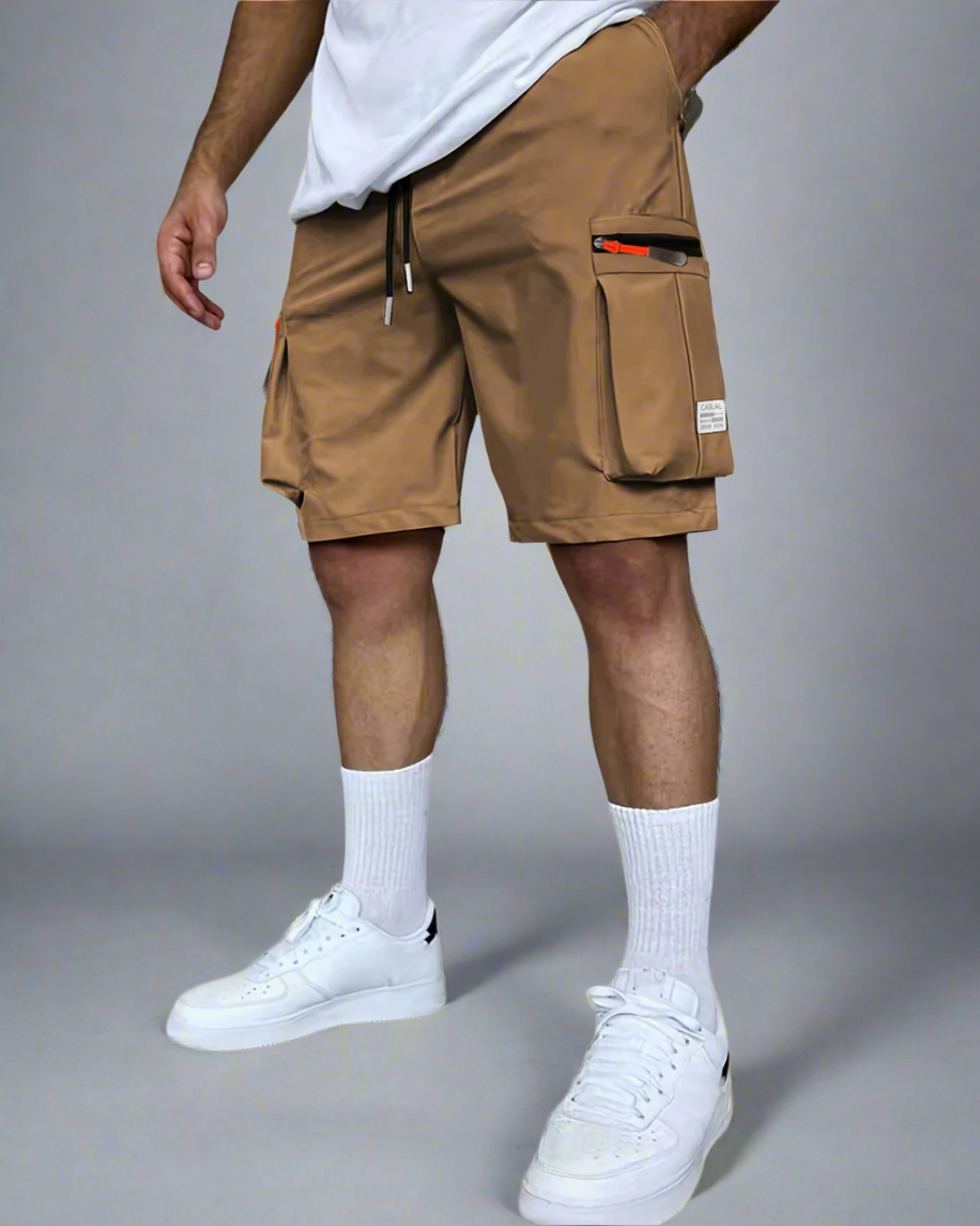 Sportieve Cargo Shorts - Ritszakken - Zomer