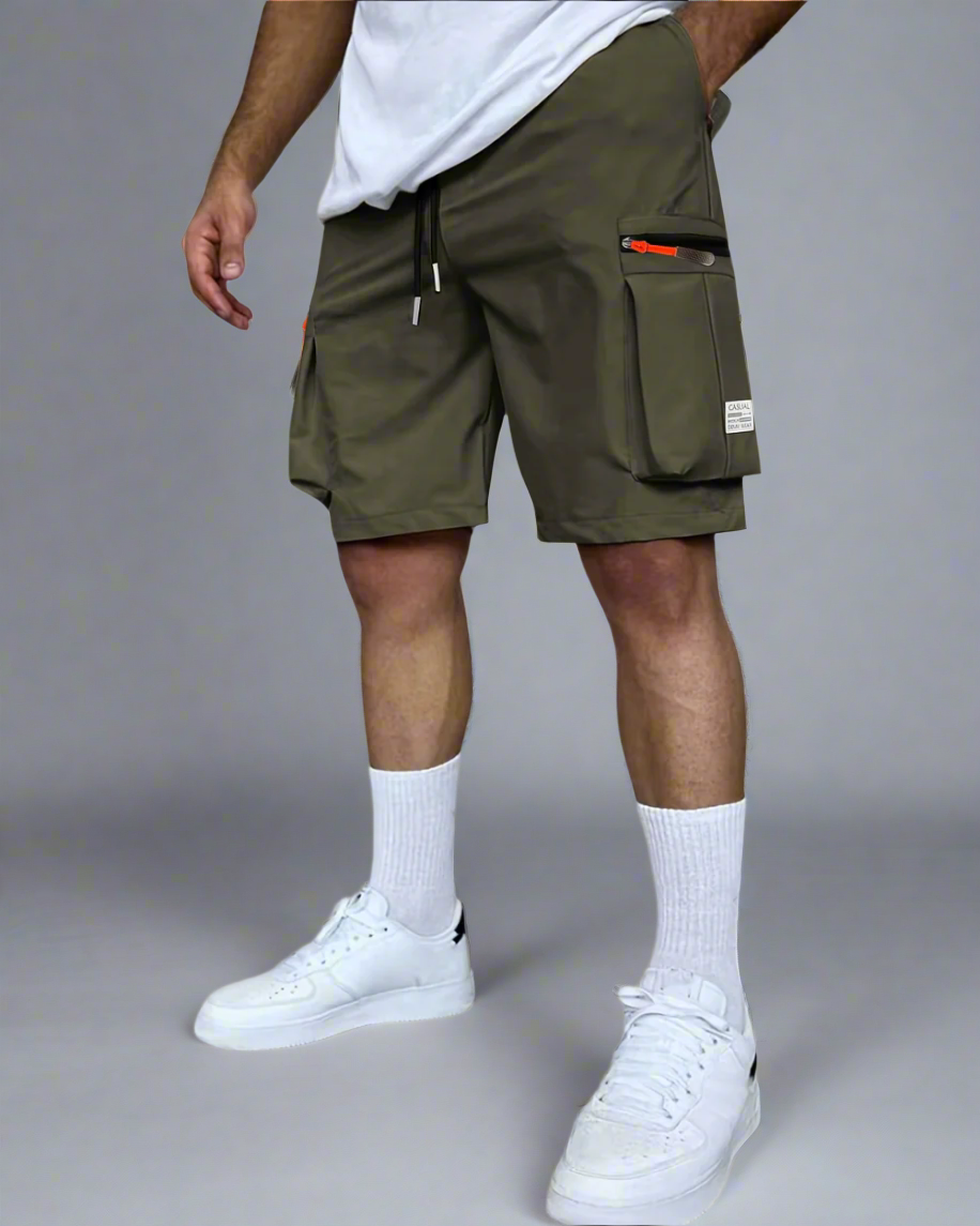 Sportieve Cargo Shorts - Ritszakken - Zomer