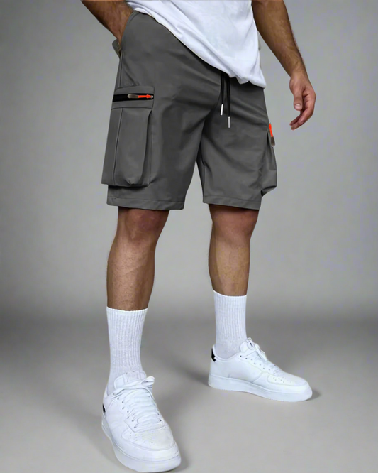 Sportieve Cargo Shorts - Ritszakken - Zomer
