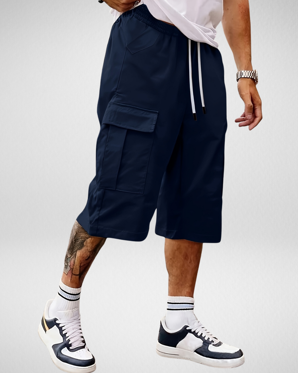 Korte Broek Heren – Over-de-Knie Cargo - Streetwear