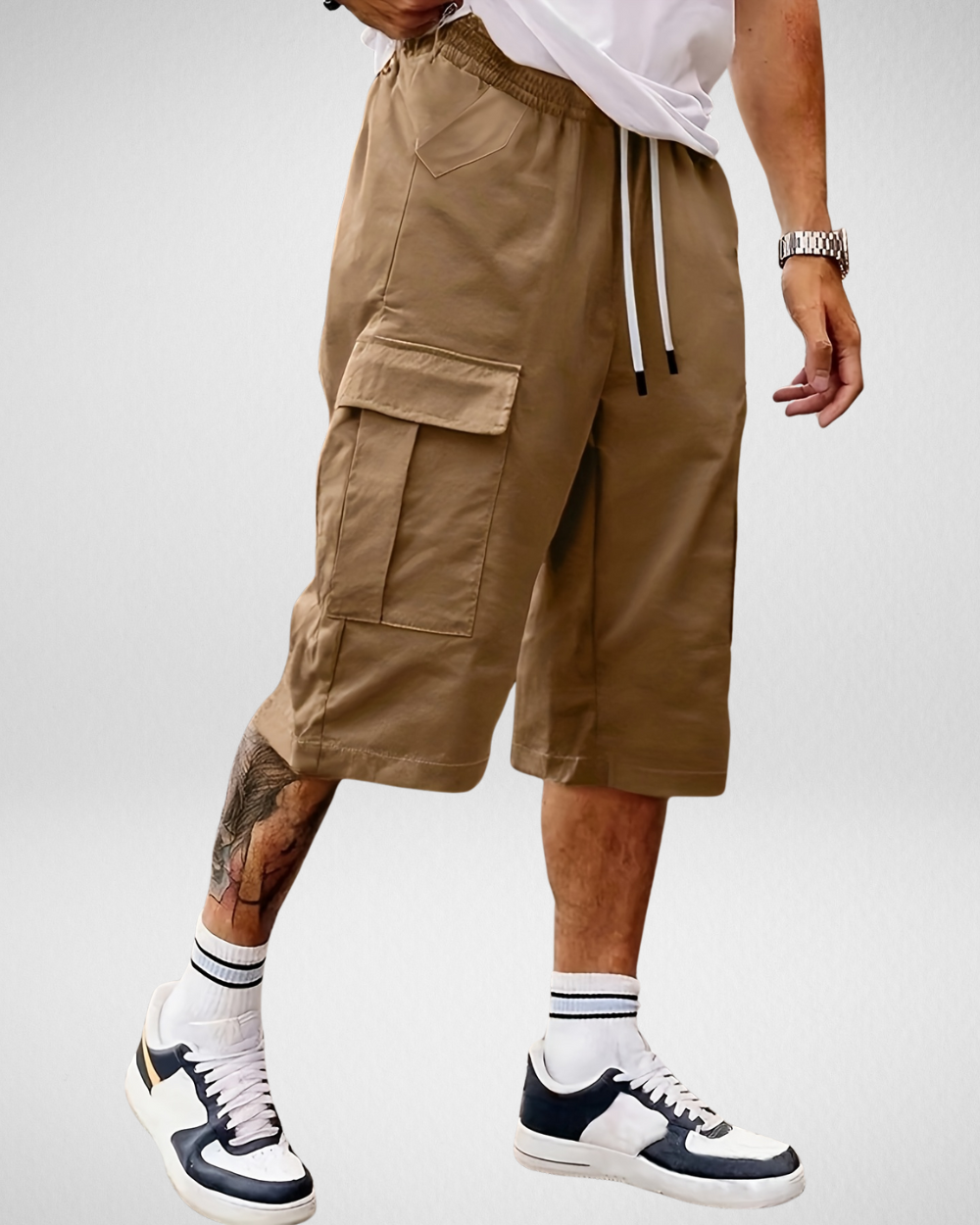 Korte Broek Heren – Over-de-Knie Cargo - Streetwear