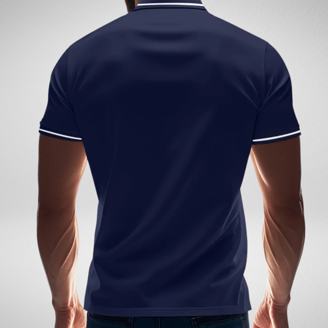 Heren Zomer Polo - Korte Mouwen - Stijlvol