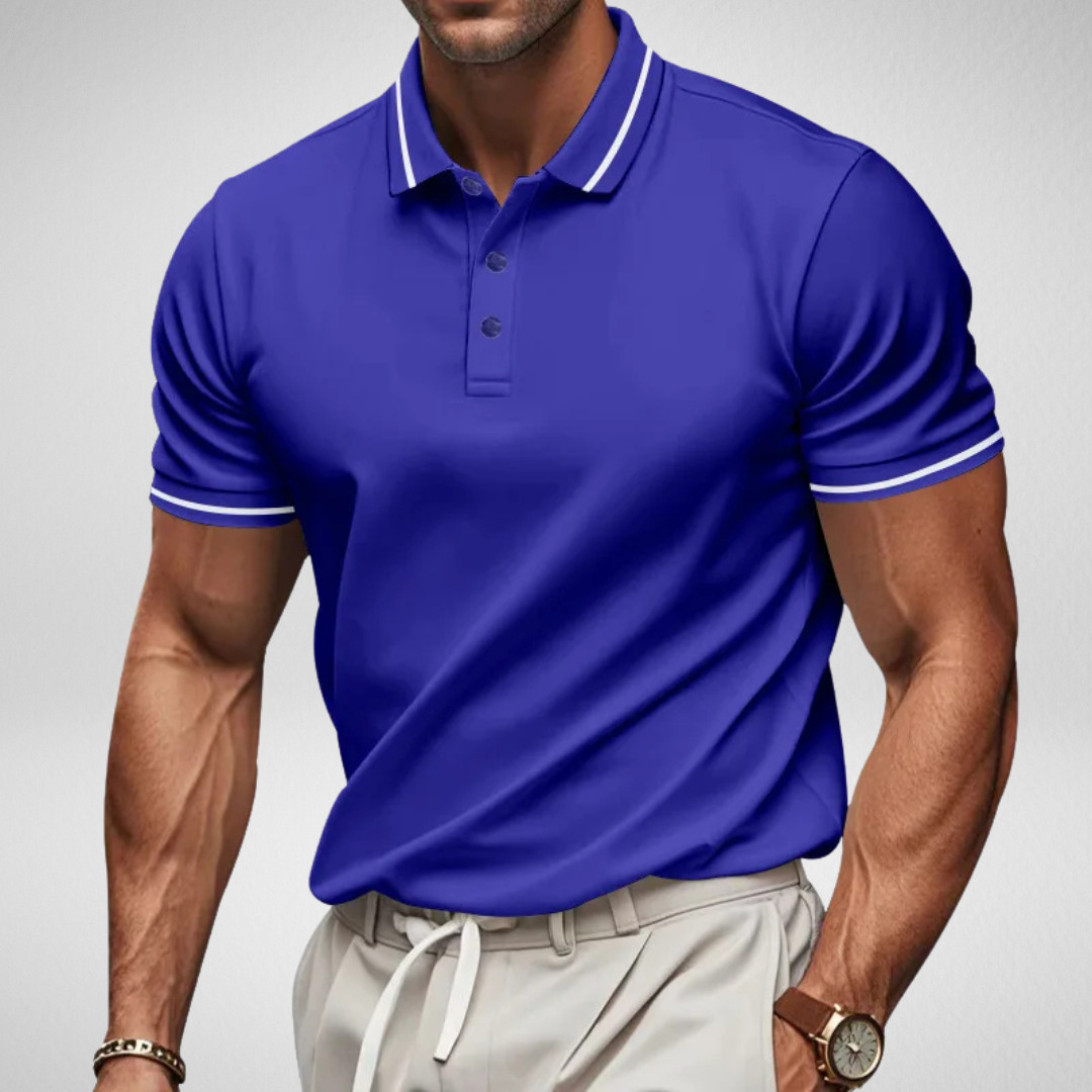 Heren Zomer Polo - Korte Mouwen - Stijlvol