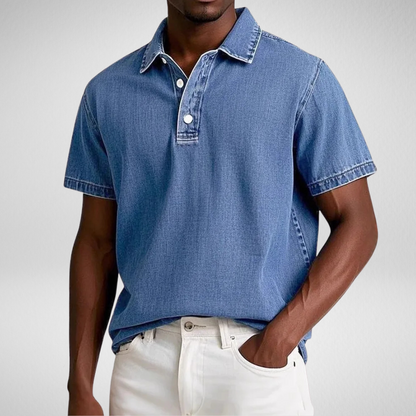 Heren Polo - Vintage Wassing - Korte Mouwen