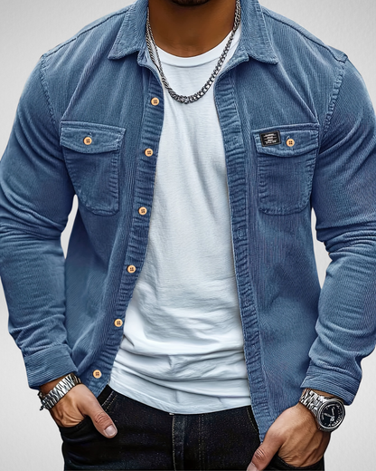 Corduroy Heren Overhemd – Overshirt