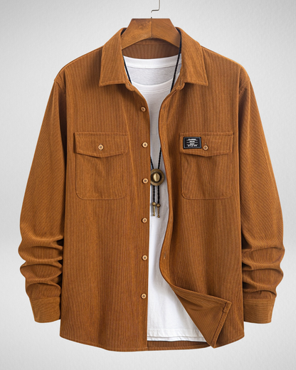 Corduroy Heren Overhemd – Overshirt