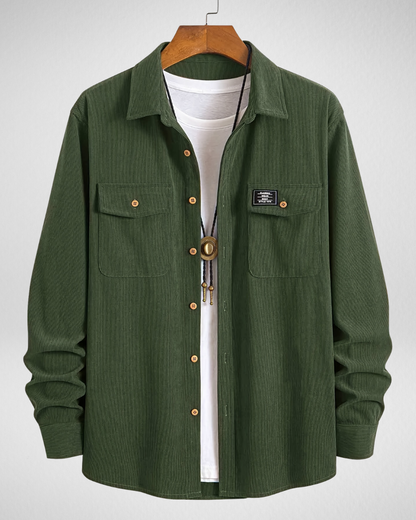 Corduroy Heren Overhemd – Overshirt