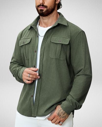 Overshirt Heren - Casual - Overhemd Lange Mouwen