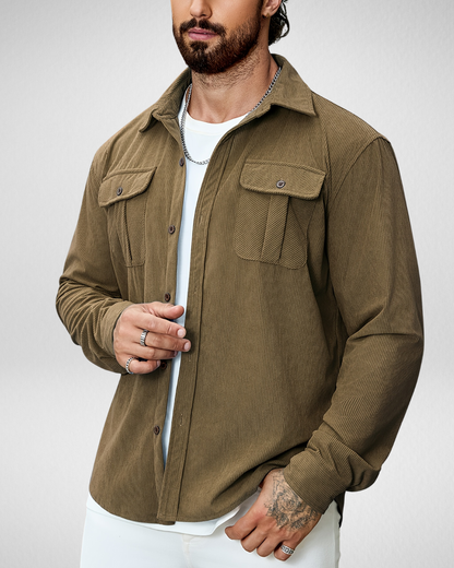 Overshirt Heren - Casual - Overhemd Lange Mouwen