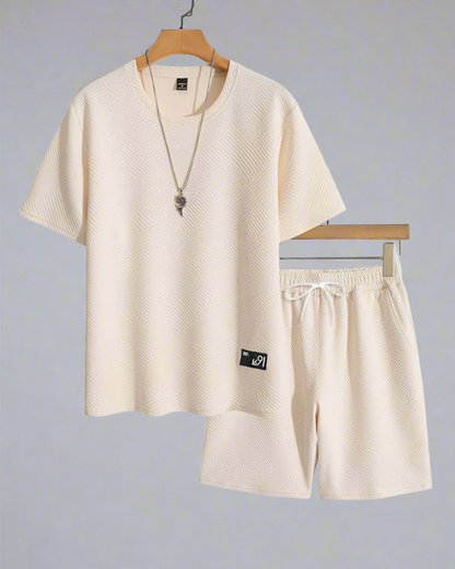 Heren Zomerset – Structuur Gebreid – Casual Dagelijkse Look