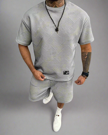 Heren Zomerset – Structuur Gebreid – Casual Dagelijkse Look