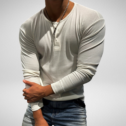 Heren Zomerset – Opstaande Kraag Shirt & Shorts – Casual Weekendstijl
