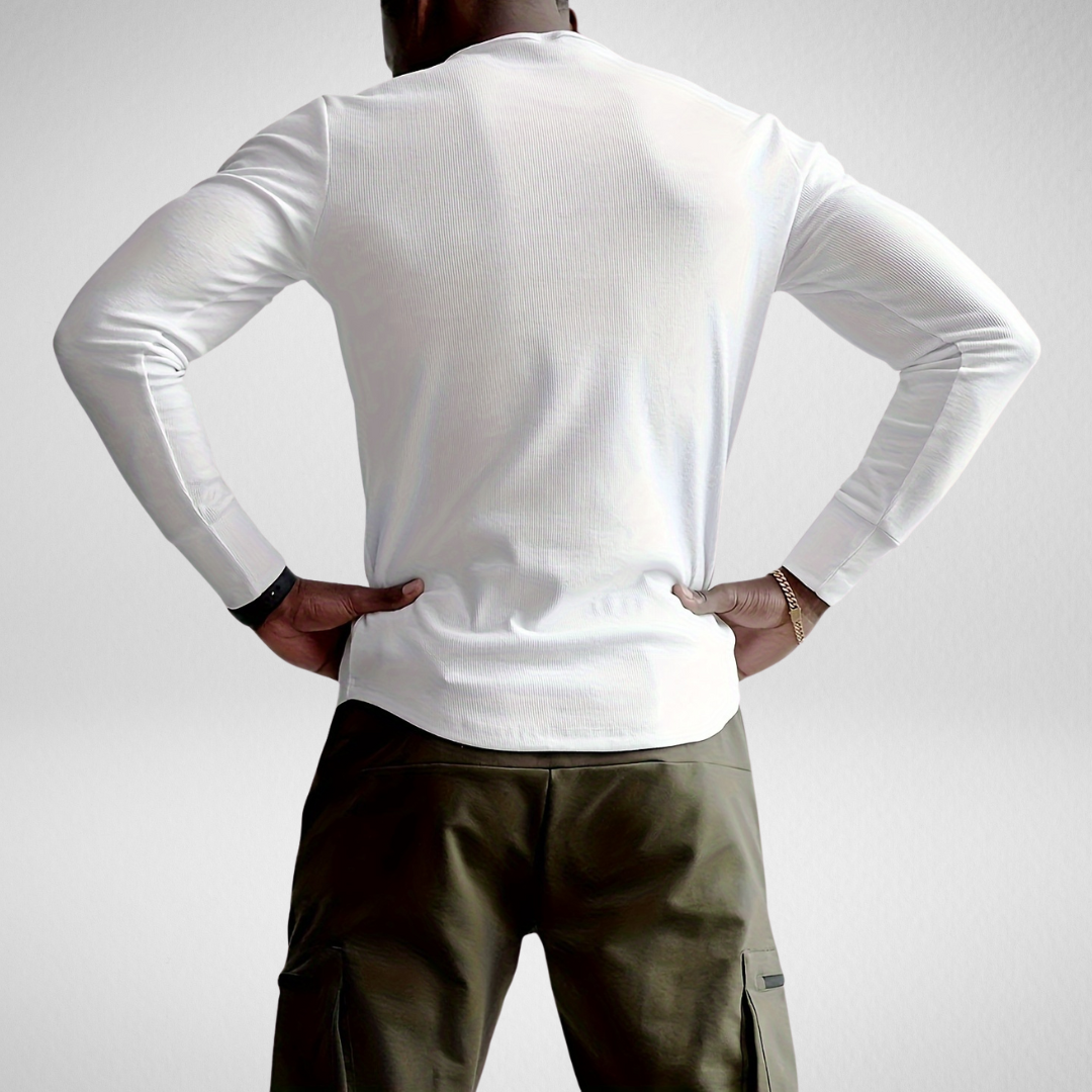 Heren Zomerset – Opstaande Kraag Shirt & Shorts – Casual Weekendstijl