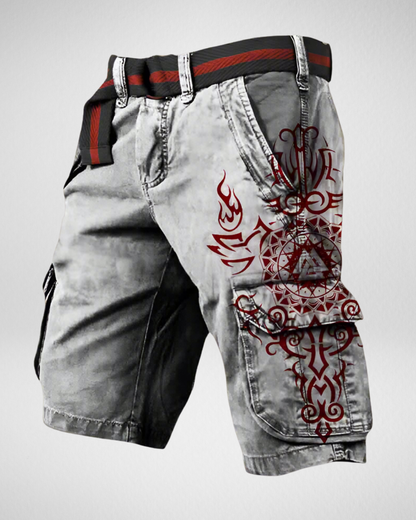 Heren Shorts – Comfortabele Pasvorm – Uniek Grafisch Design