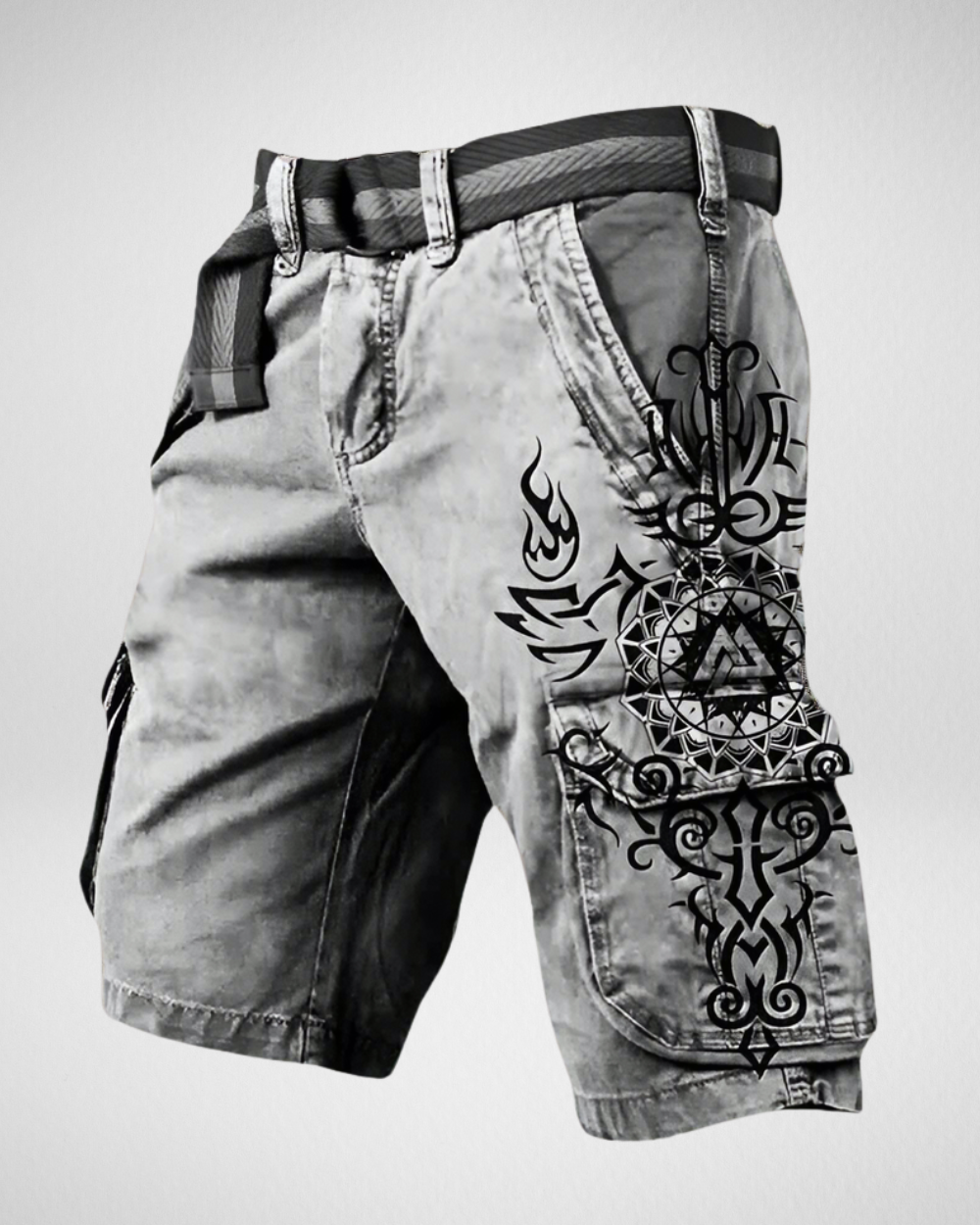 Heren Shorts – Comfortabele Pasvorm – Uniek Grafisch Design