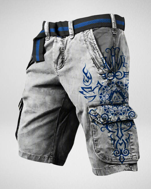 Heren Shorts – Comfortabele Pasvorm – Uniek Grafisch Design