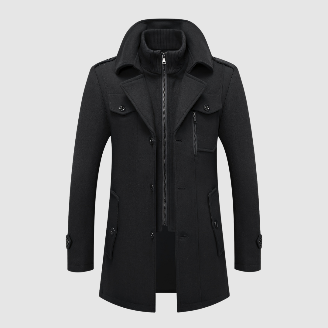 Heren Mantel Jas – Klassieke Stijl – Herfst/Winter