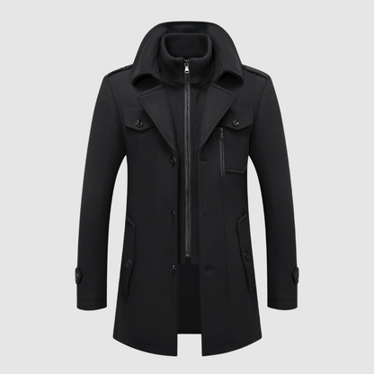 Heren Mantel Jas – Klassieke Stijl – Herfst/Winter