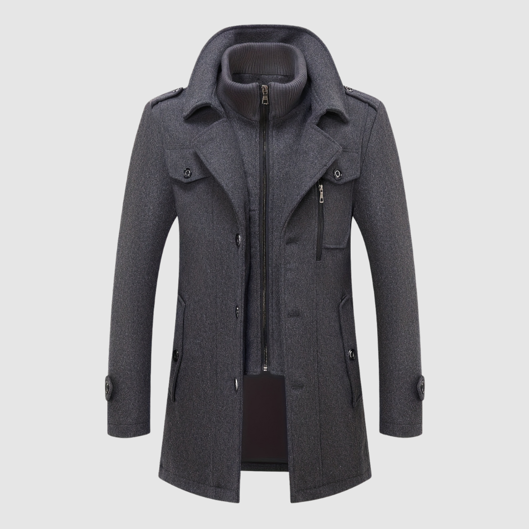Heren Mantel Jas – Klassieke Stijl – Herfst/Winter