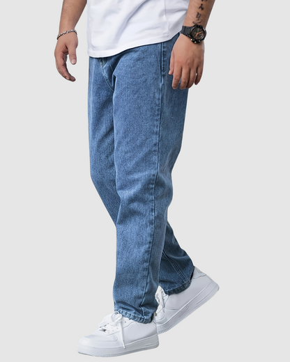 Denim Jeans – Regular Fit – Washed Casual Style