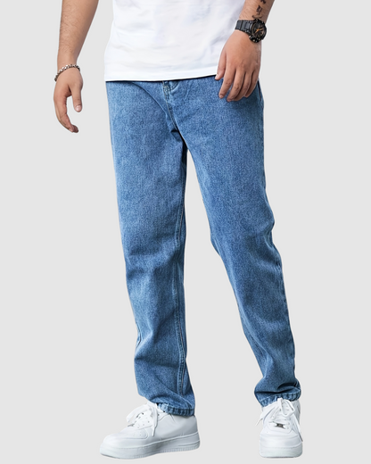 Denim Jeans – Regular Fit – Washed Casual Style