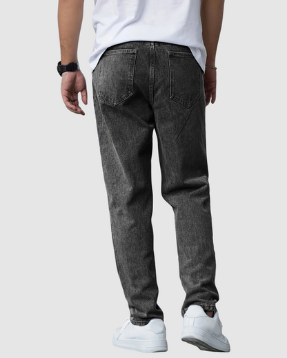 Denim Jeans – Regular Fit – Washed Casual Style