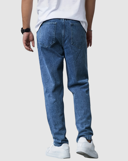 Denim Jeans – Regular Fit – Washed Casual Style