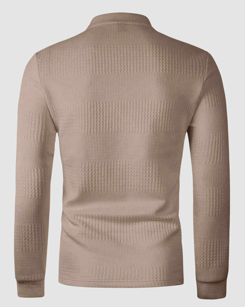 Heren Polo met Lange Mouwen – Slim Fit – Casual Herfst/Winter