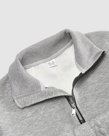 Heren Gebreide Trui - Half-zip - Herfst & Winter