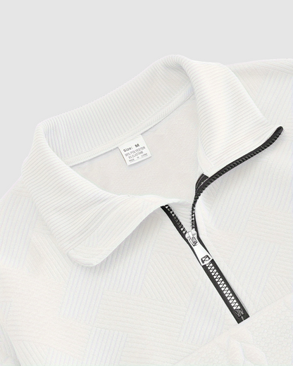 Heren Gebreide Trui - Half-zip - Herfst & Winter