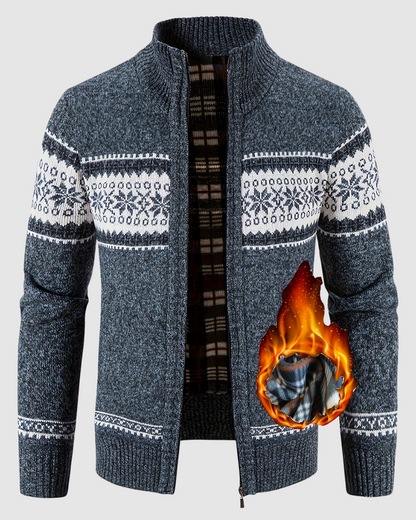 Heren Gebreide Wintervest – Warm & Stijlvol