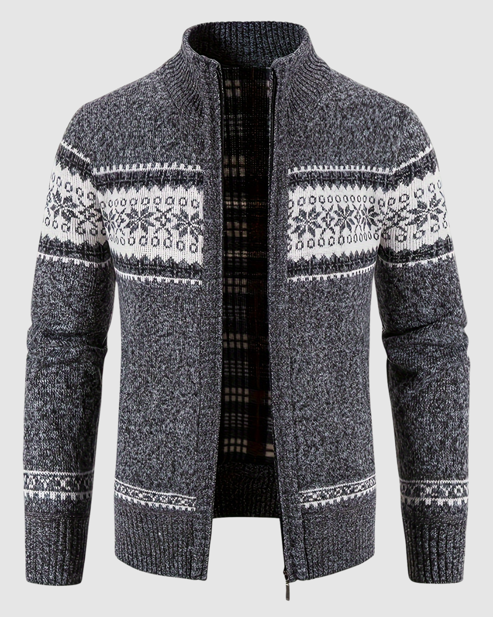 Heren Gebreide Wintervest – Warm & Stijlvol