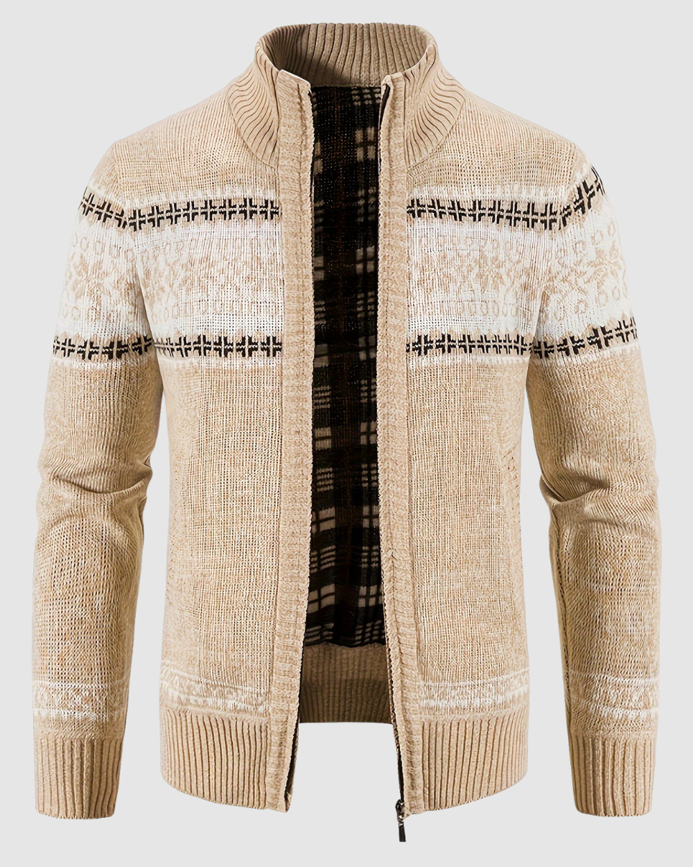 Heren Gebreide Wintervest – Warm & Stijlvol