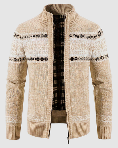 Heren Gebreide Wintervest – Warm & Stijlvol
