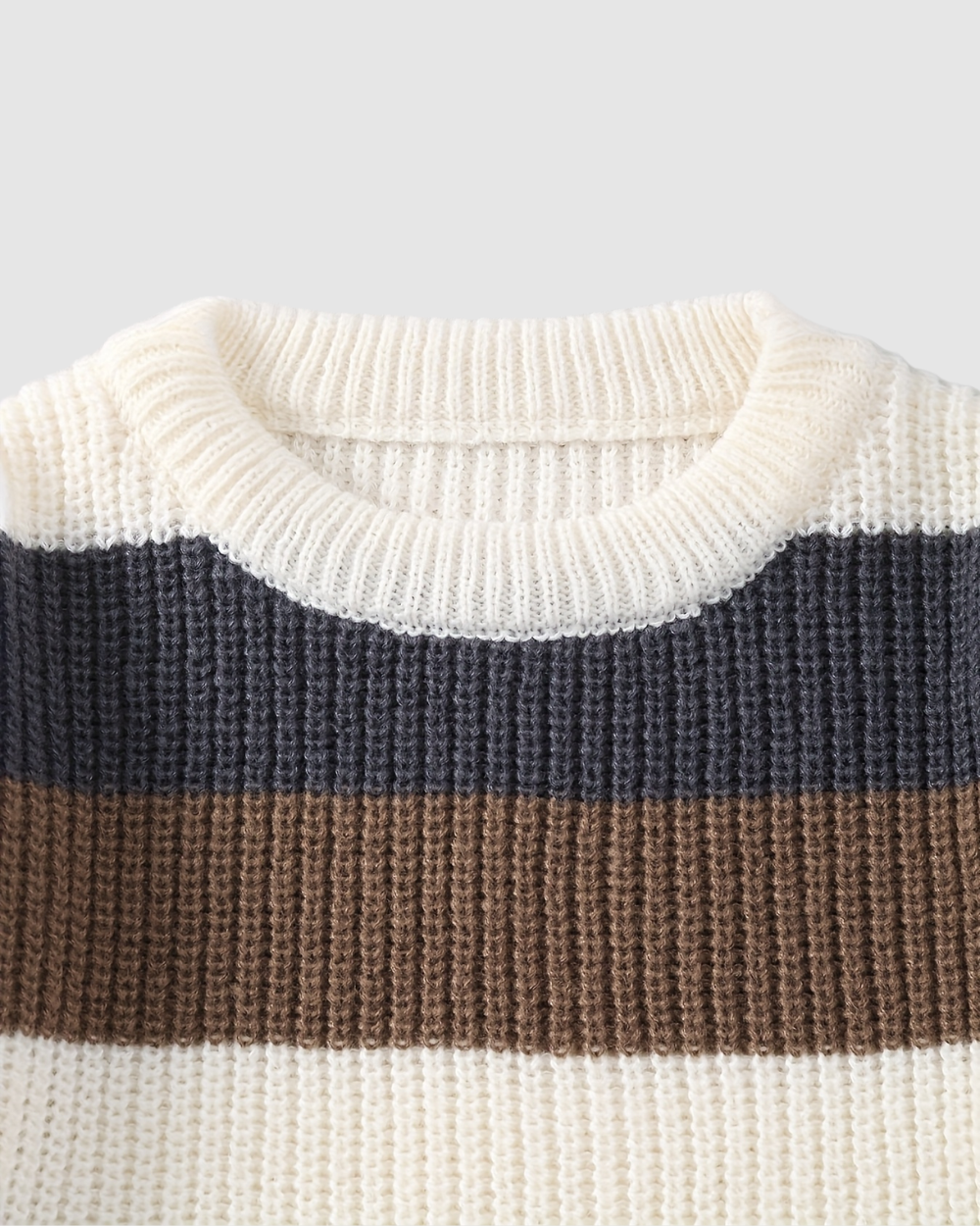 Heren Gestreepte Trui – Casual & Comfortabel - Herfst/Winter