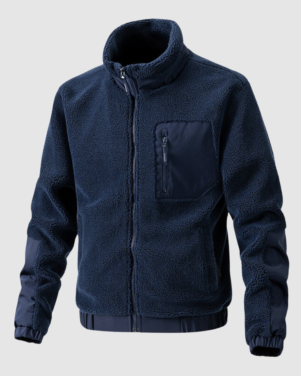 Heren Fleece Outdoor Jas – Warm - Herfst & Winter