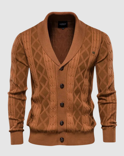 Heren Gebreide Cardigan – Klassiek & Comfortabel