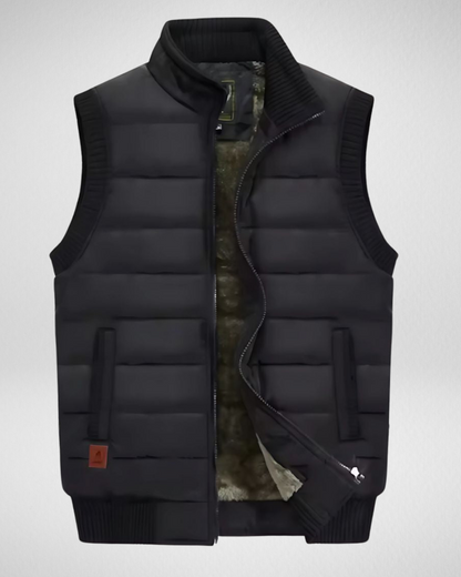 Heren Gewatteerde Bodywarmer – Gevoerd - Outdoor