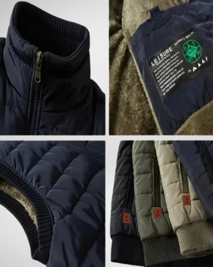 Heren Gewatteerde Bodywarmer – Gevoerd - Outdoor