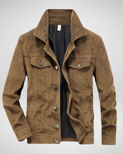 Heren Corduroy Jas – Tijdloos & Veelzijdig – Casual/Smart