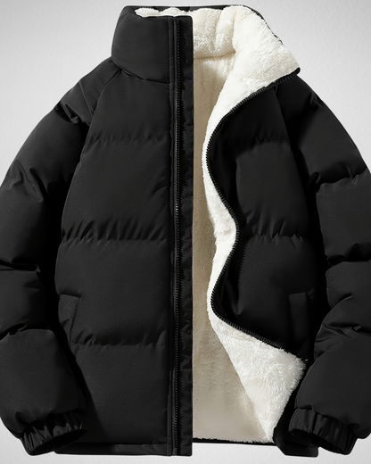 Heren Gevoerde Winterjas – Gewatteerd - Puffer