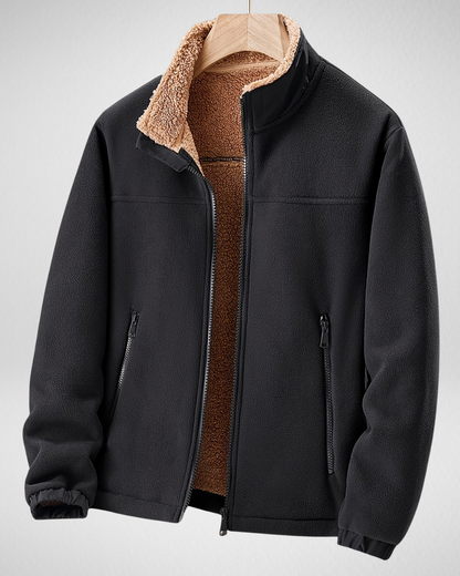 Heren Fleece Jas – Warm & Comfortabel – Herfst & Winter