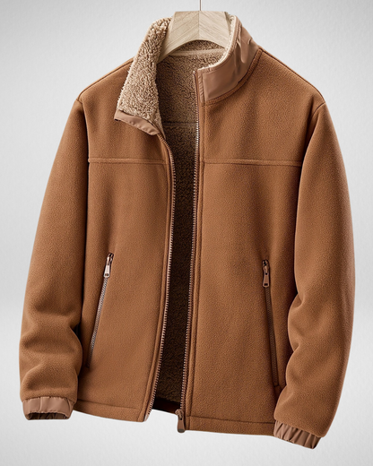 Heren Fleece Jas – Warm & Comfortabel – Herfst & Winter